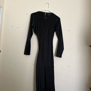 Cynthia Rowley Black Long Sleeve Dress